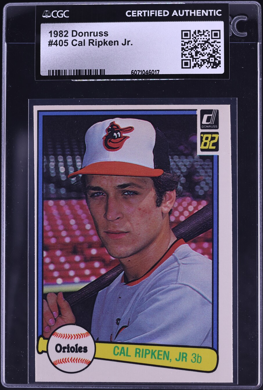 1982 Donruss Cal Ripken Jr. ROOKIE #405 CGC AUTH