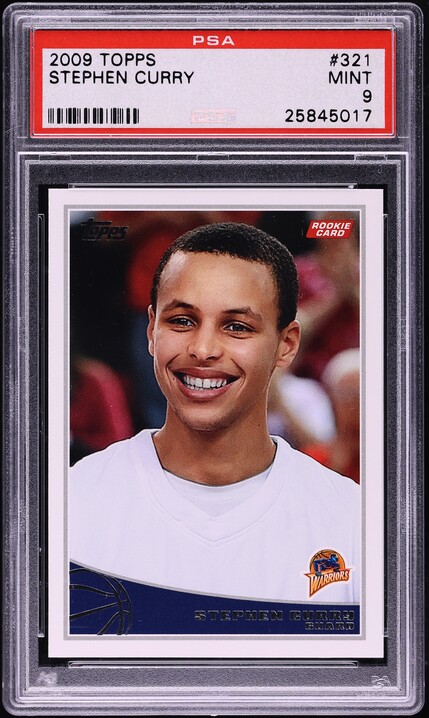 2021 Panini Origins Gold Stephen Curry /10 #30 PSA 8 NM-MT on