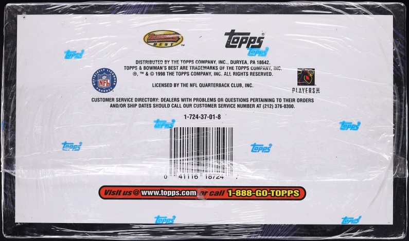 1998 Bowman's Best Football Sealed Hobby Box, 24ct Packs - Photo 2