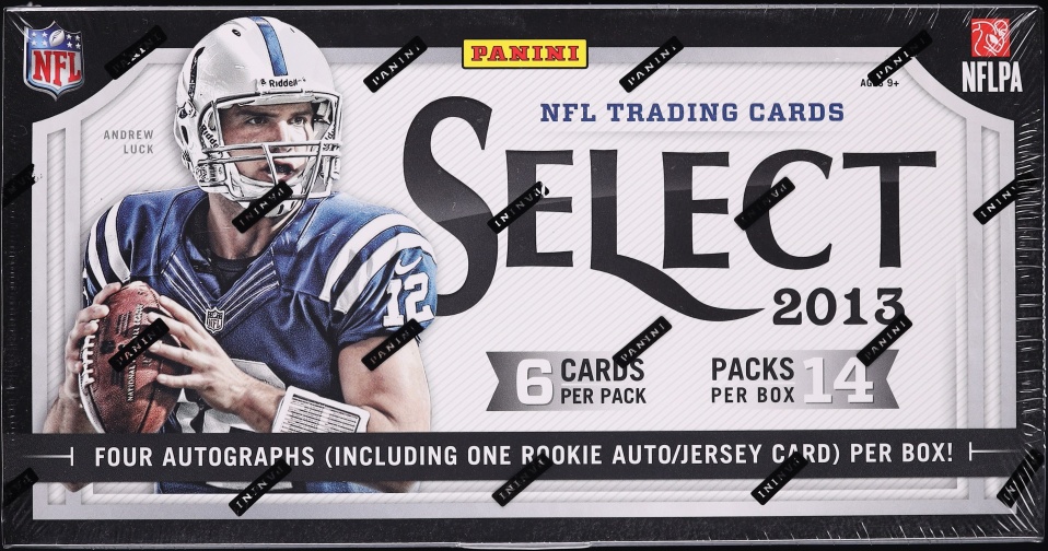 2013 Select Football Sealed Hobby Box, 14ct Packs