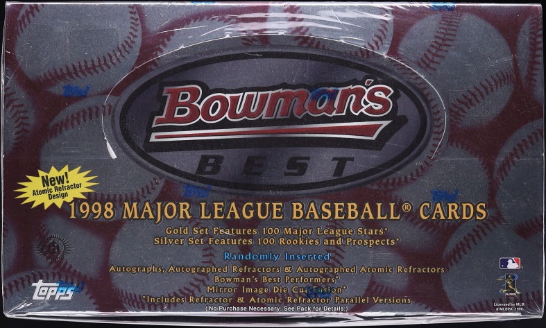 1998 Bowman's Best Baseball Sealed Hobby Box, 24ct Packs