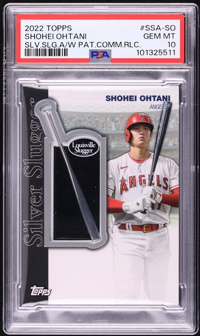 2022 Topps Heritage Chrome Blue Sparkle Refractor Shohei Ohtani