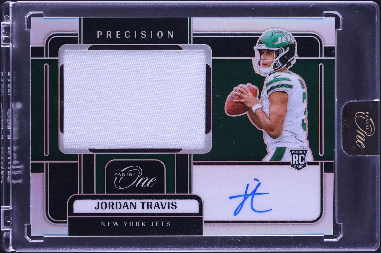 2024 Panini One Precision Jordan Travis ROOKIE PATCH AUTO /99 #305