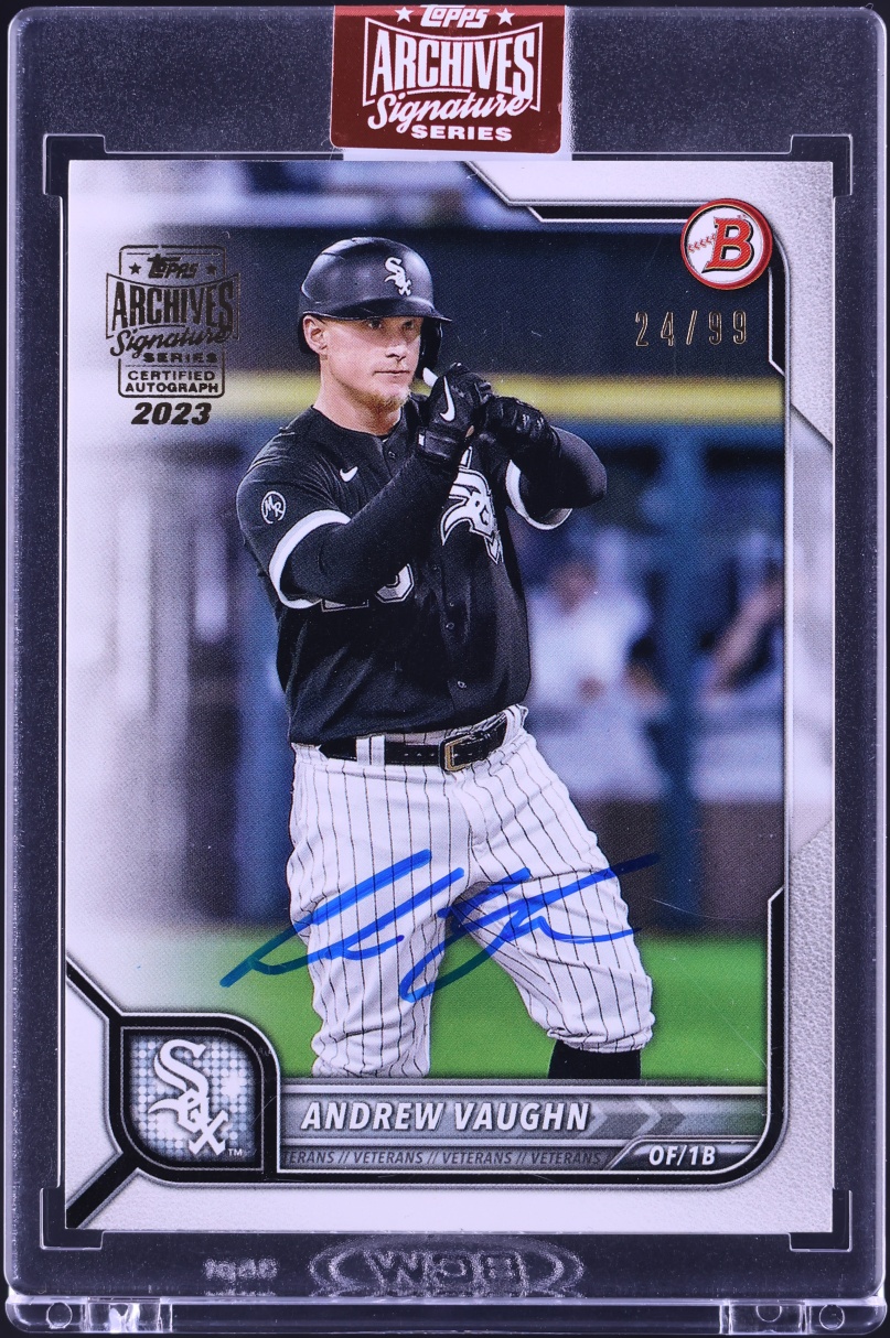 2023 Topps Archives Signature Series '22 Bowman Andrew Vaughn AUTO /99 #22