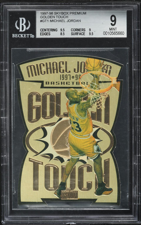 その他 1997 Skybox Premium Golden Touch die-cut 1997 Skybox Premium Golden Touch Grant Hill NBA #11GT Die