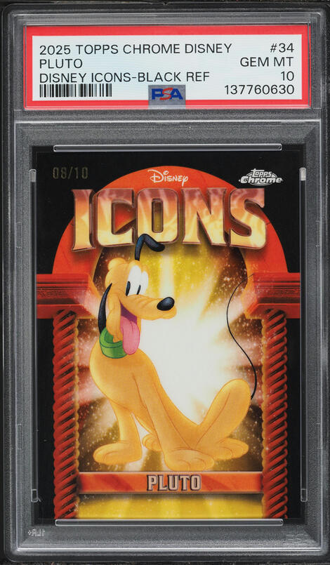 2025 Kakawow Cosmos Chinese Chill Disney Red Pluto /75 #CDT-TR-75