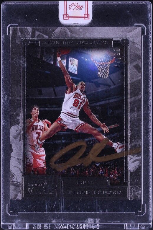 1998 Metal Universe Precious Metal Gems PMG Dennis Rodman /50 #16