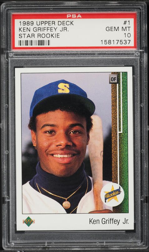 1989 Topps Traded Tiffany Ken Griffey Jr. ROOKIE #41T PSA 10 GEM