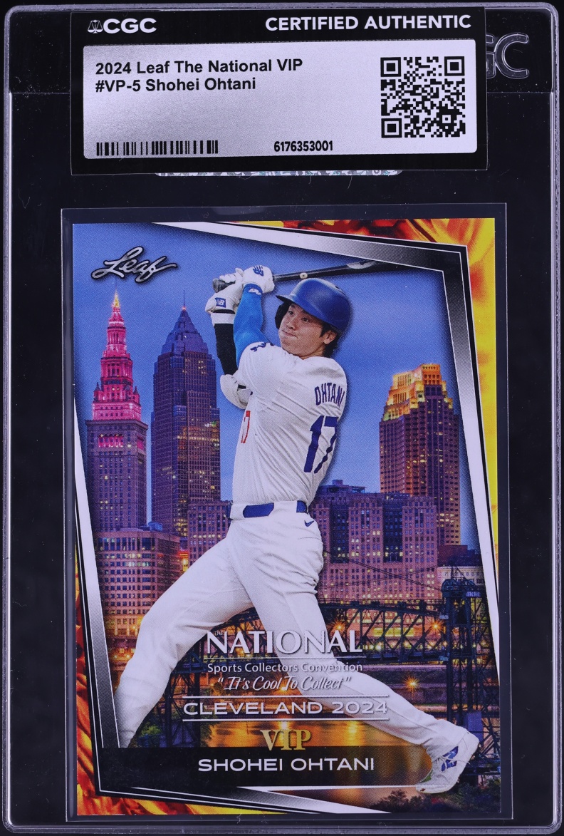 2024 Leaf The National VIP Shohei Ohtani #VP-5 CGC AUTH