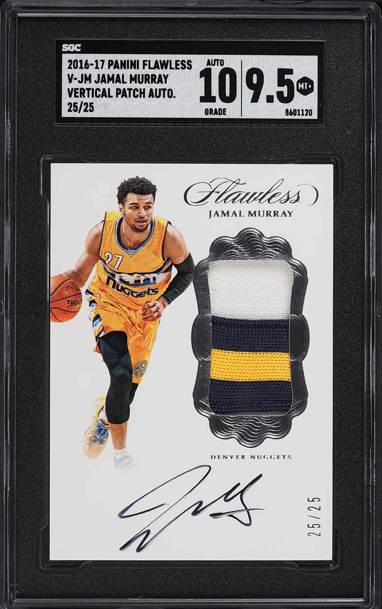 2016 Donruss Optic Signatures Purple Jamal Murray ROOKIE AUTO #6