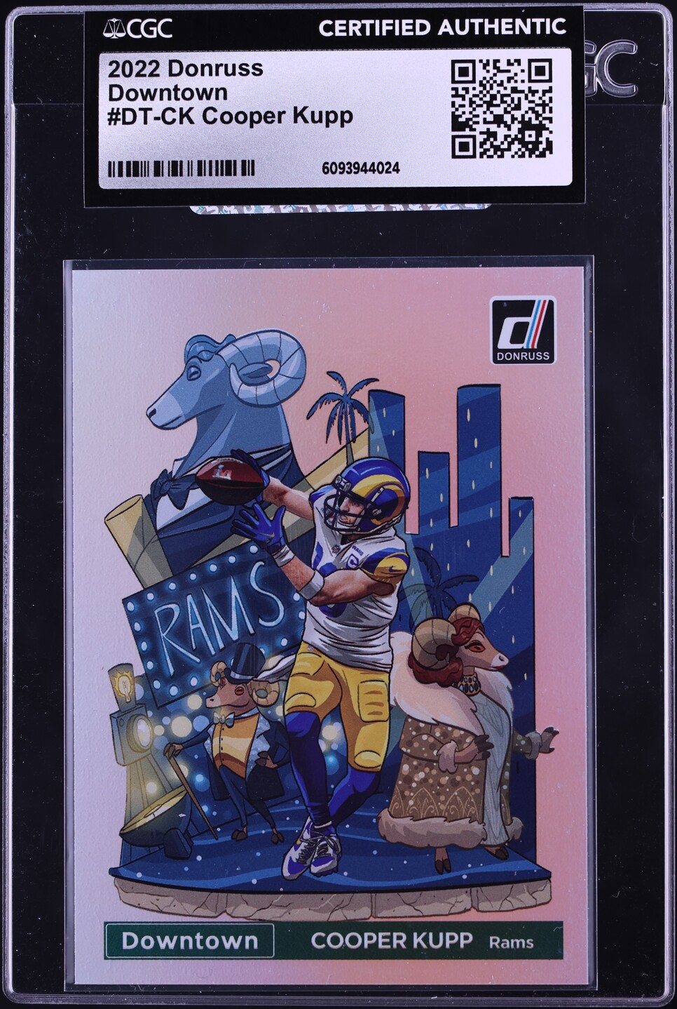 2022 Donruss Downtown Cooper Kupp #DT-CK CGC AUTH