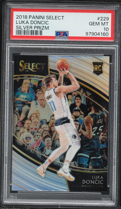 2018 Panini Prizm Luck Of The Lottery Silver Luka Doncic ROOKIE RC