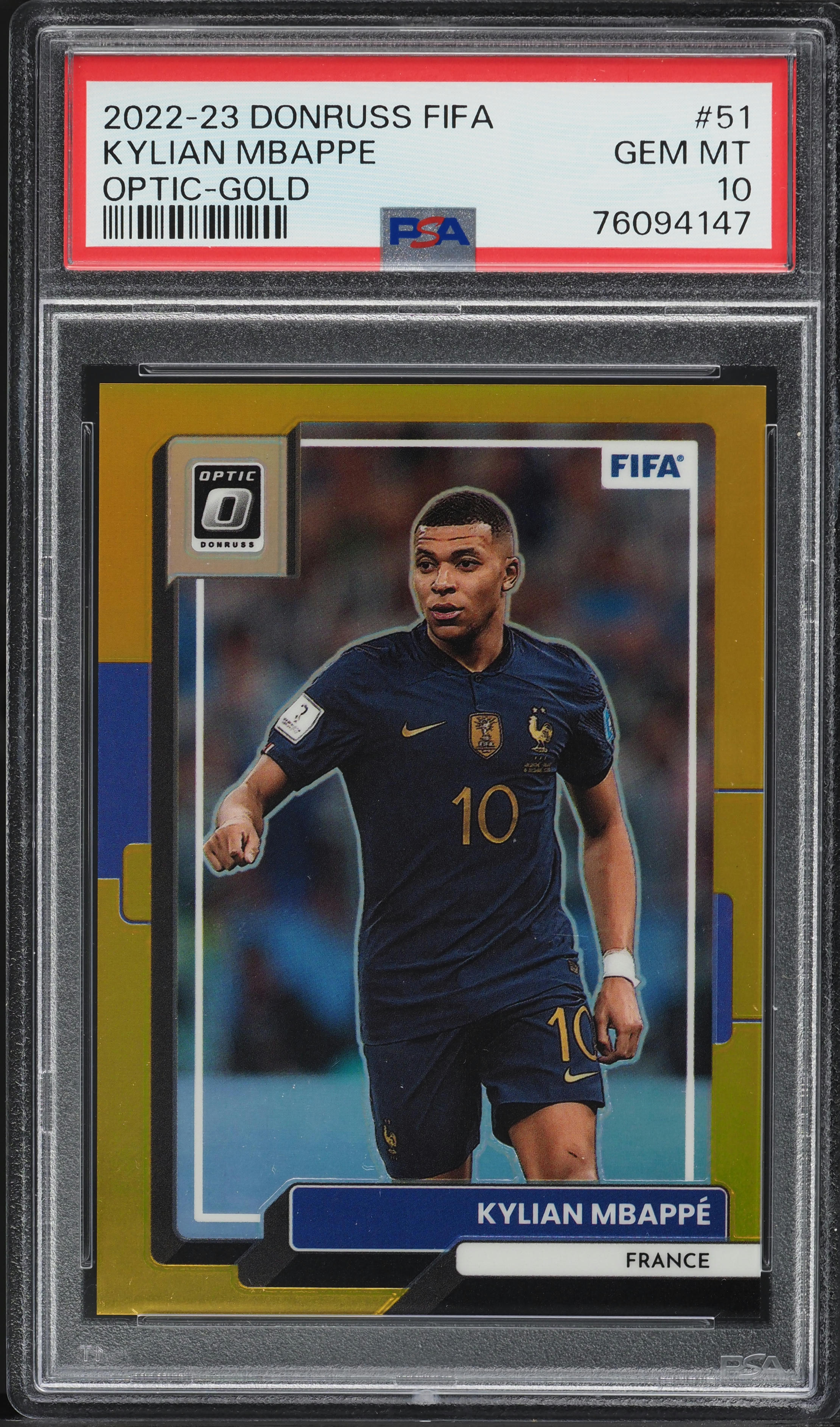 キリアン・エムバペ topps Chrome Kylian Mbappe 2021-22 Topps Chrome UCL Chasing Glory Kylian Mbappe Gold