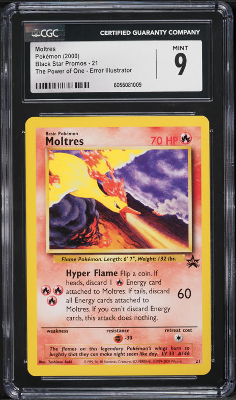 1999 Pokemon Japanese ANA Promo All Nippon Airways Moltres #145