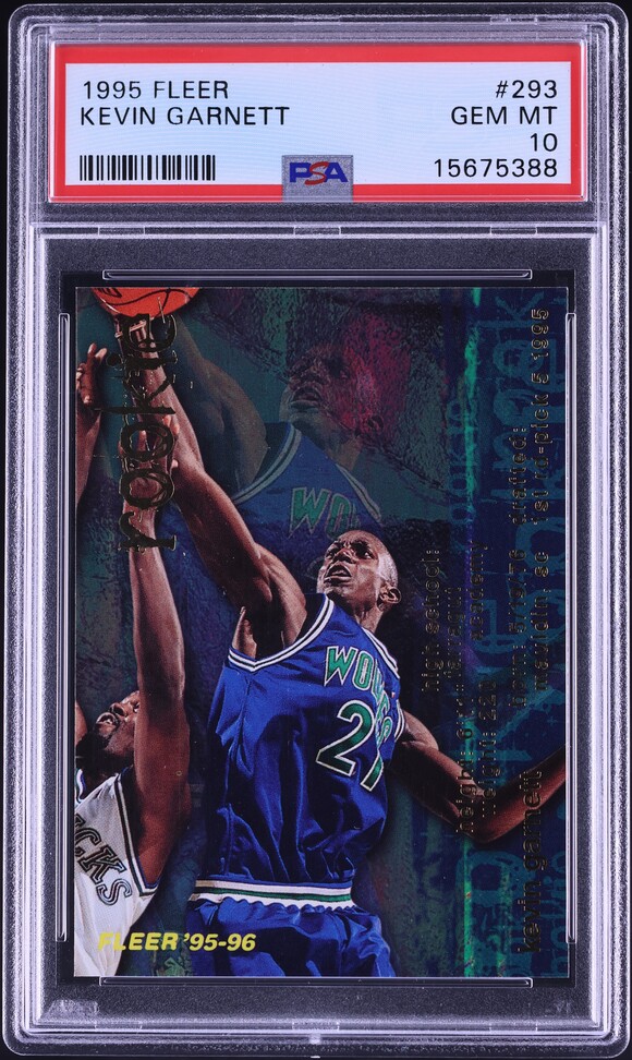 その他 KEVIN GARNETT auto psa9 1995 Metal Basketball Kevin Garnett #167 PSA 9 MINT on Fanatics