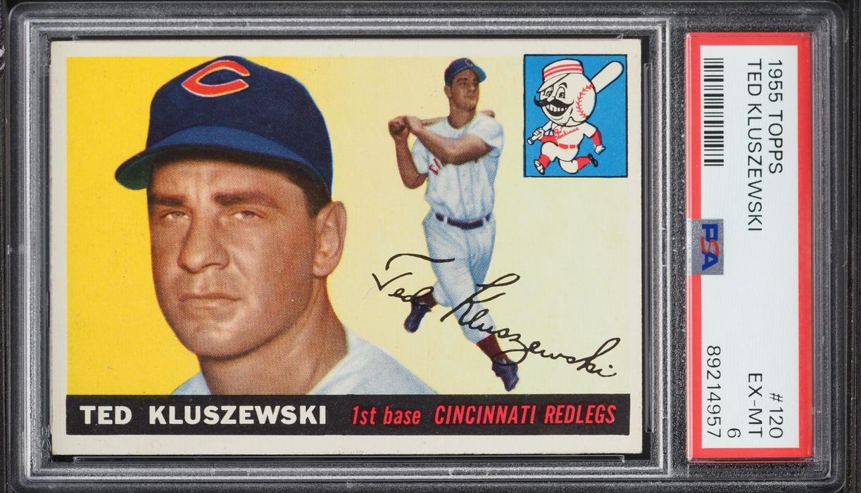 1955 Topps Ted Kluszewski #120 PSA 6 EXMT