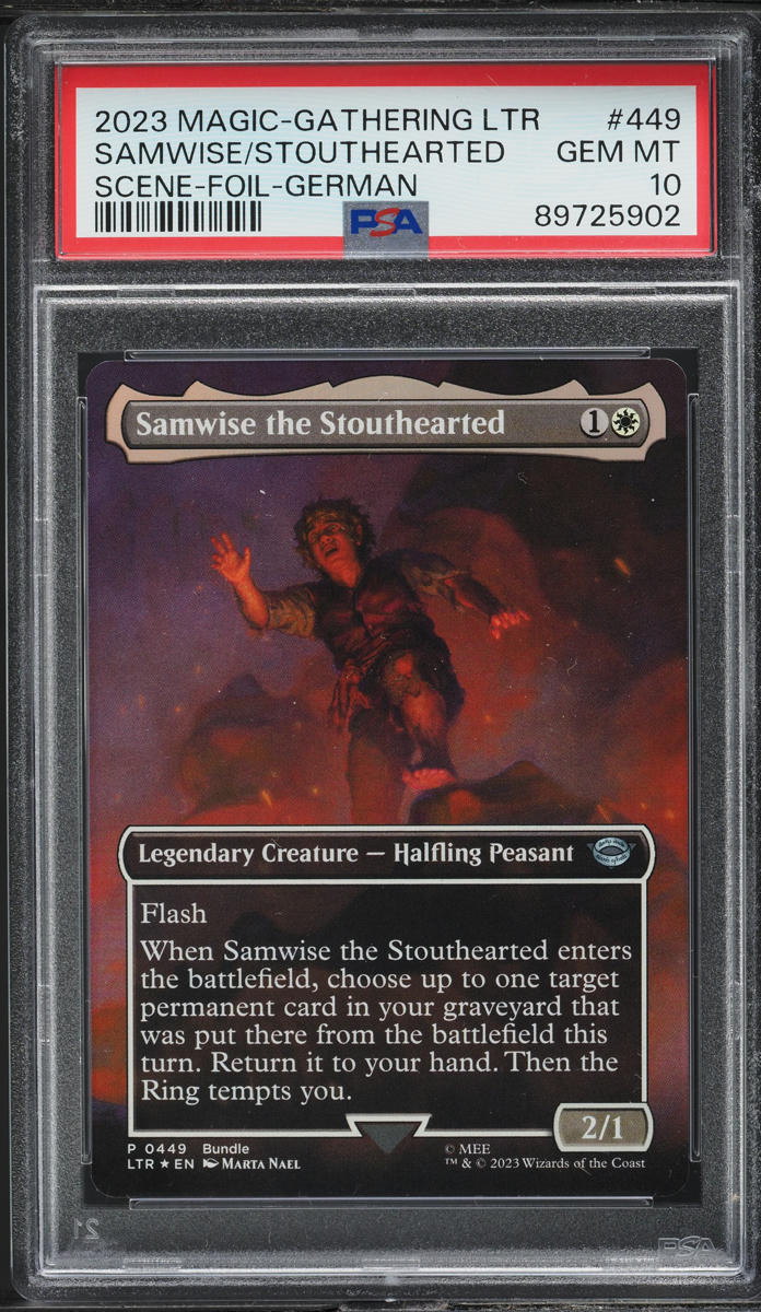2023 Magic The Gathering Tales Of Middle-Earth Foil Samwise ...