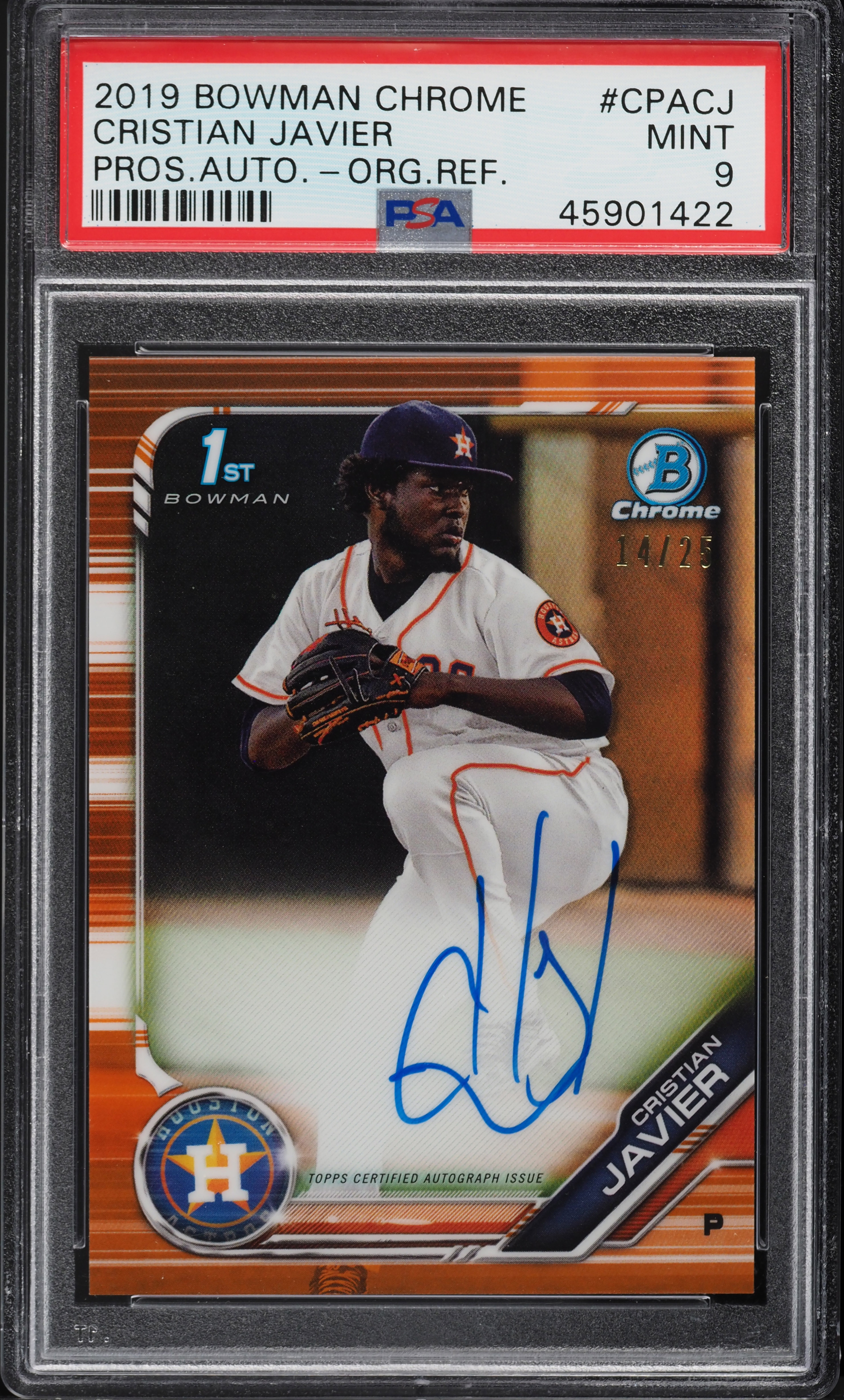スポーツ選手 2018 Bowman Cristian Pache Auto RC 2018 Bowman Cristian Pache Auto RC