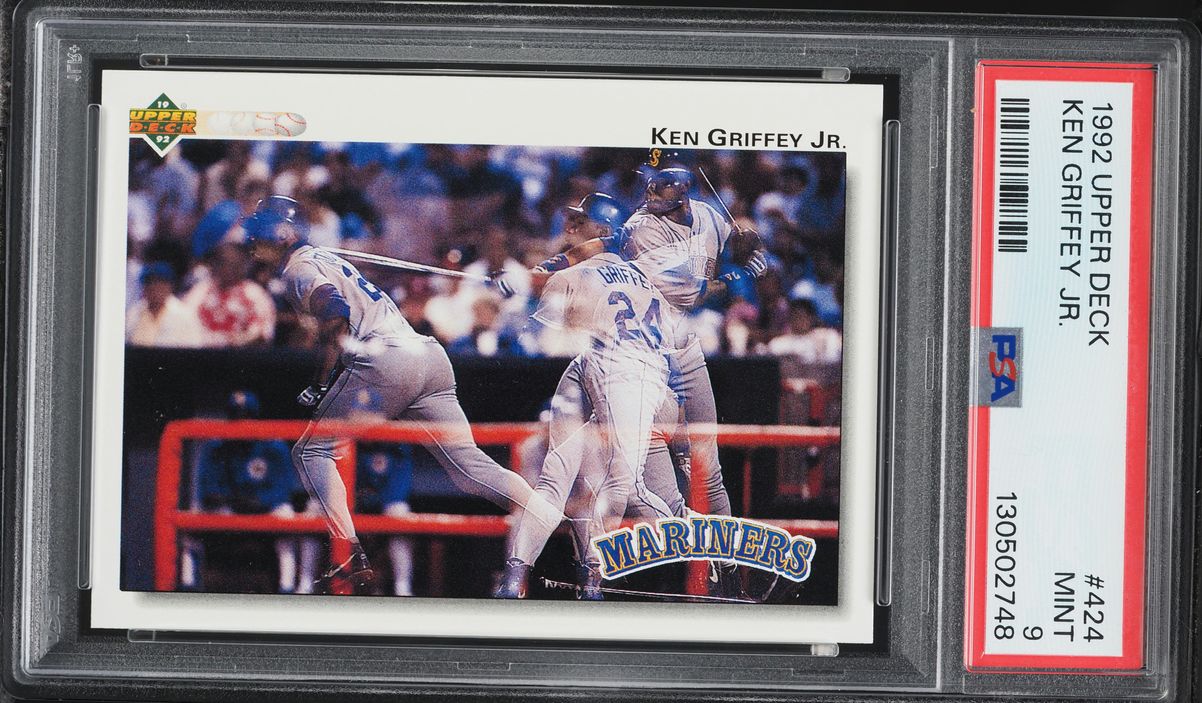 1992 Upper Deck Ken Griffey Jr. #424 PSA 9 MINT