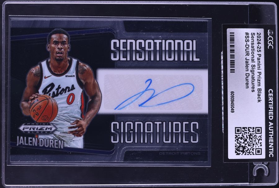 2023 Donruss Dominators Jalen Duren AUTO /99 #DAJDD PSA 9 MINT on