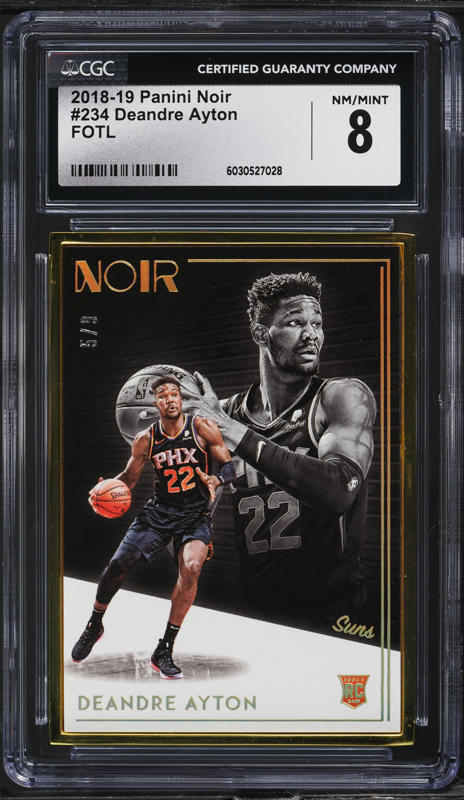 2018 Panini Prizm DeAndre Ayton ROOKIE #279 PSA 9 MINT on Fanatics