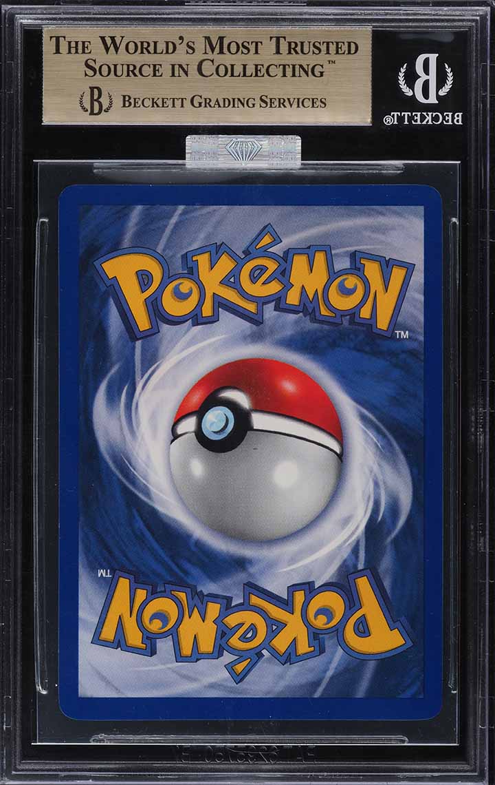 1999 Pokemon Base Set 1st Edition Shadowless Thick Stamp Holo Charizard BGS 9.5