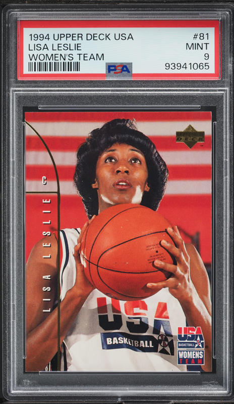 1994 Upper Deck USA Women's Team Lisa Leslie ROOKIE #81 PSA 10 GEM
