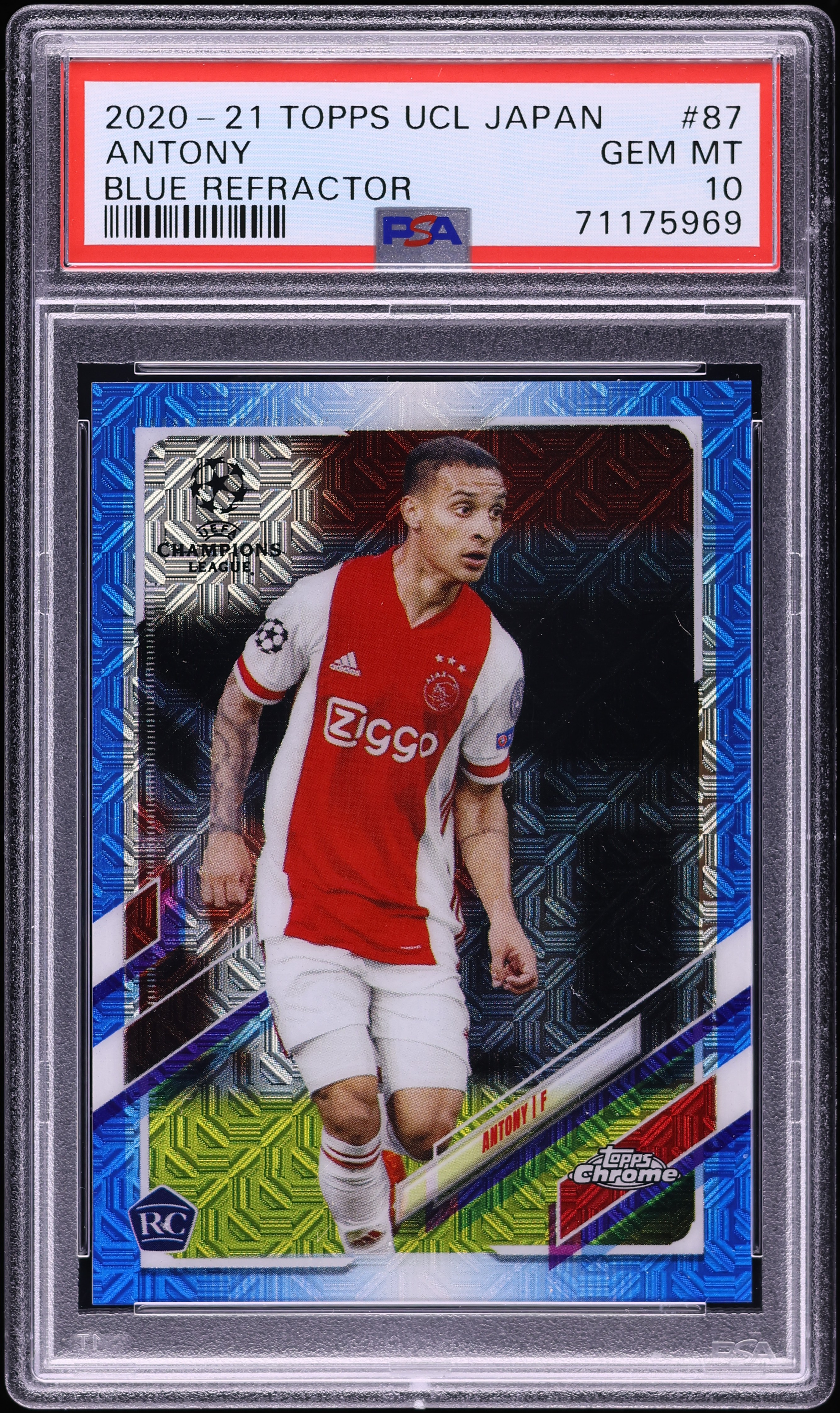 ペドリ Topps UCL Japan PSA 10 RC ルーキーカード ペドリ Topps UCL Japan PSA 10 RC ルーキーカード