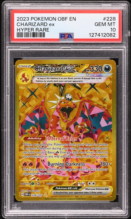 2023 Pokemon Japanese SV 151 Special Art Rare Charizard ex #201