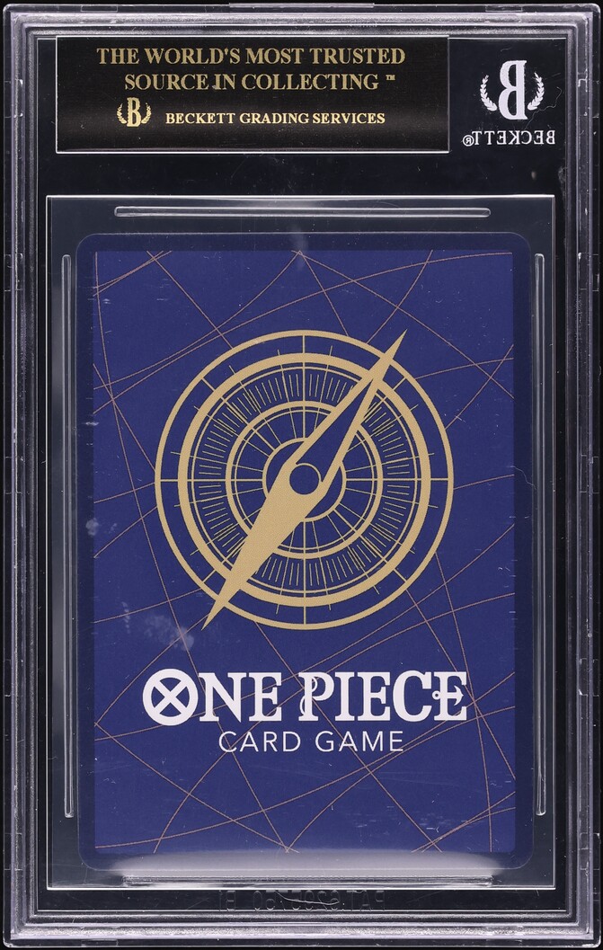 2022 One Piece Japanese Promo Flagship Battle Shanks /1065 #OP01-120 BGS 10 BLACK LABEL