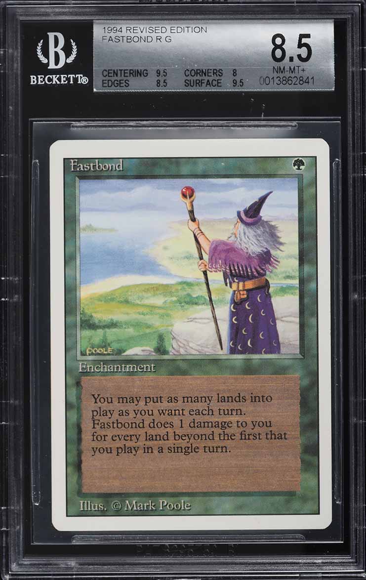 1994 Magic The Gathering Revised Dual Land Underground Sea