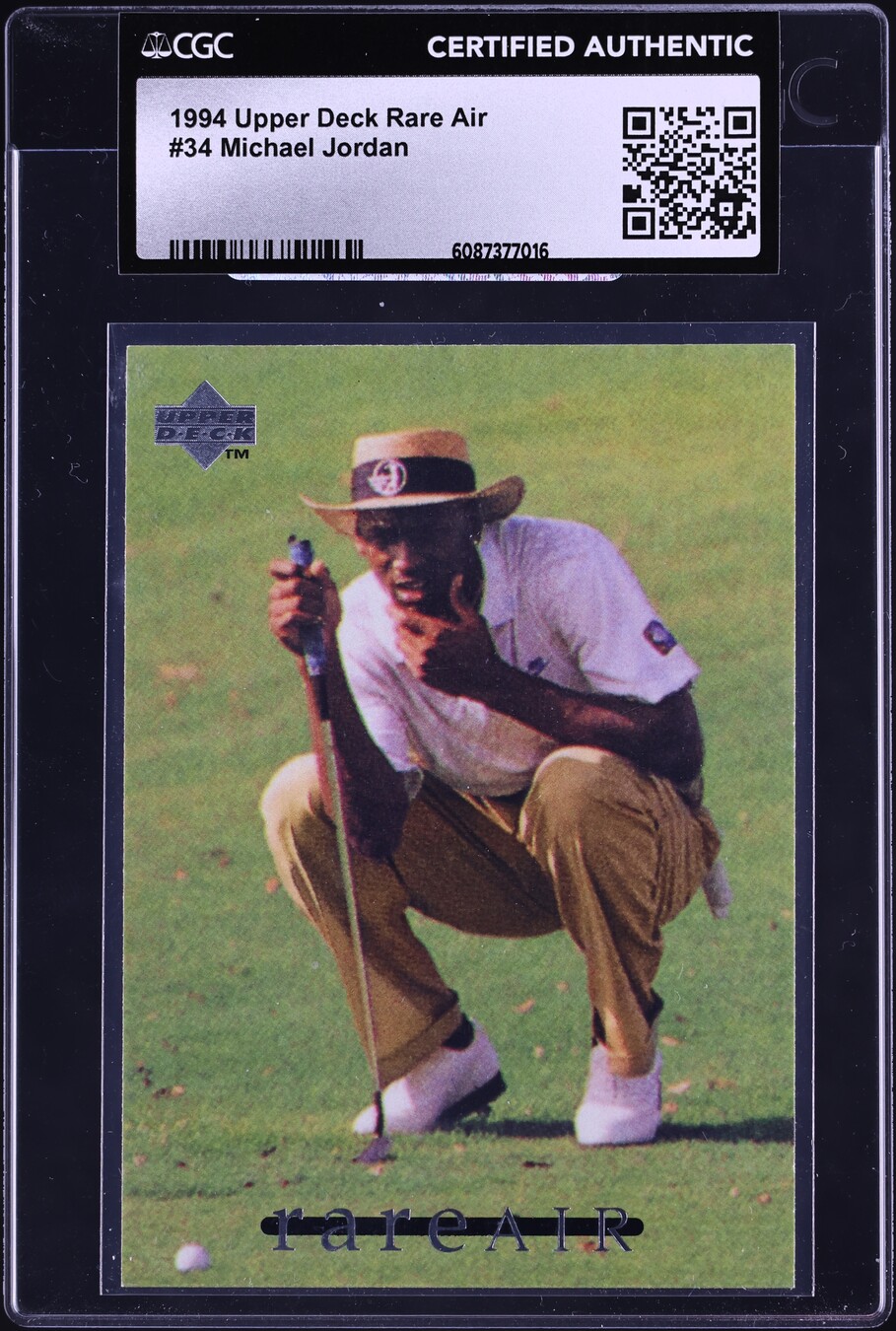 1994 Upper Deck Rare Air Michael Jordan #34 CGC AUTH