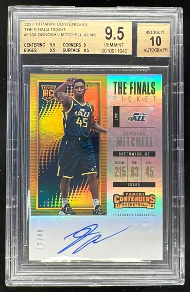 その他 Donovan Mitchell flawless auto BGS9.5 rc その他 Donovan Mitchell flawless auto BGS9.5 rc その他 Donovan