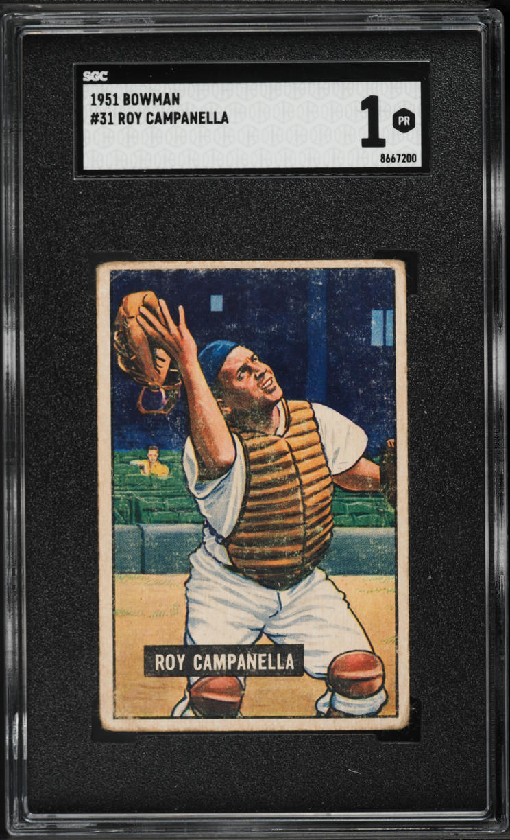 1951 Bowman Roy Campanella #31 SGC 1 PR