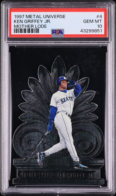 1999 Bowman's Best Atomic Refractor Ken Griffey Jr. /100 #80 PSA