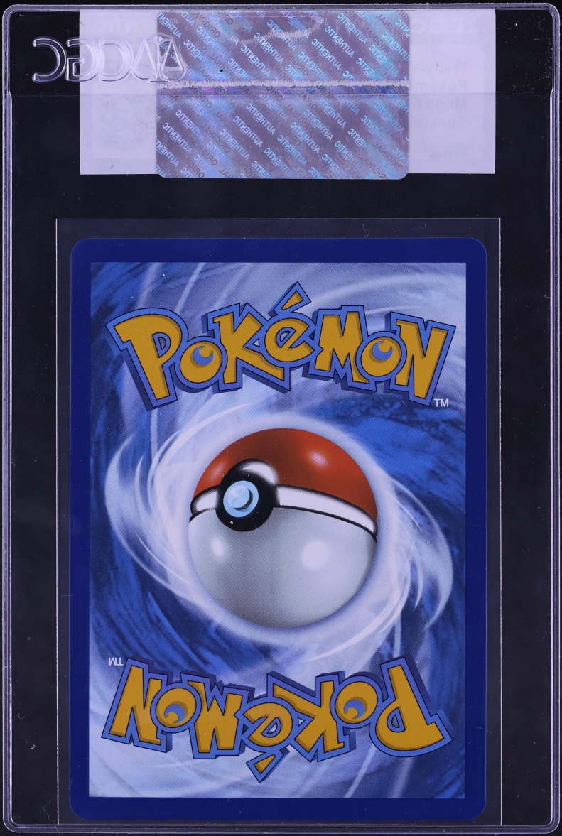 2025 Pokemon Mega Evolution SIR Wally's Compassion #186 CGC AUTH