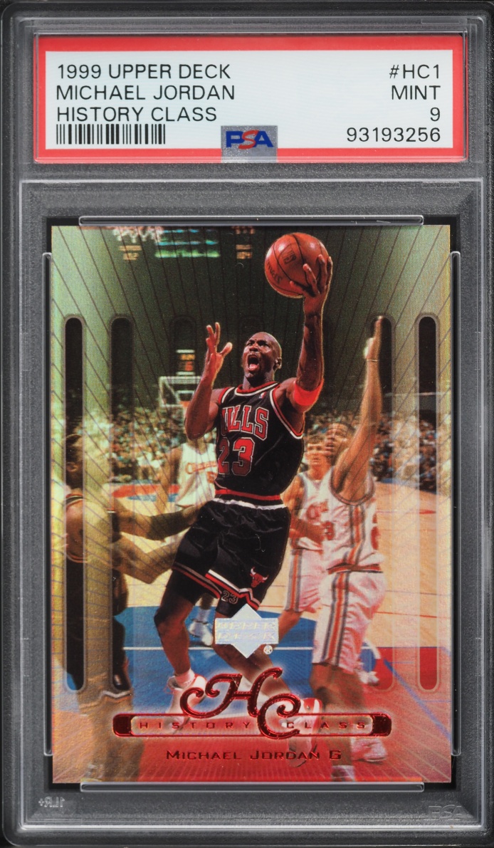 1999 Upper Deck History Class Michael Jordan #HC1 PSA 9 MINT