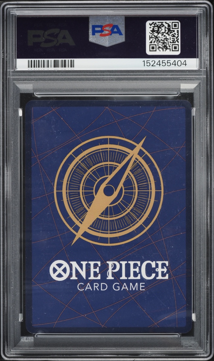 2024 One Piece Emperors In The New World SR Manga Alt Art Shanks #OP09-004 PSA 10 GEM MINT