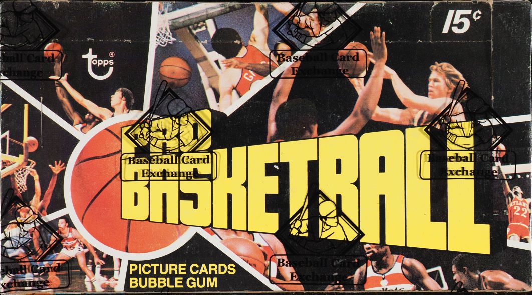 1976 Topps Basketball Wax Box - 24ct Packs - BBCE Auth