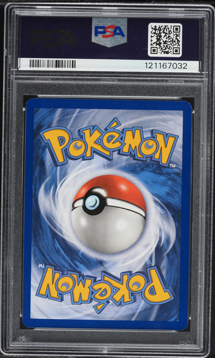2017 Pokemon Sun & Moon Crimson Invasion Full Art Warp Energy #123 PSA 9 MINT