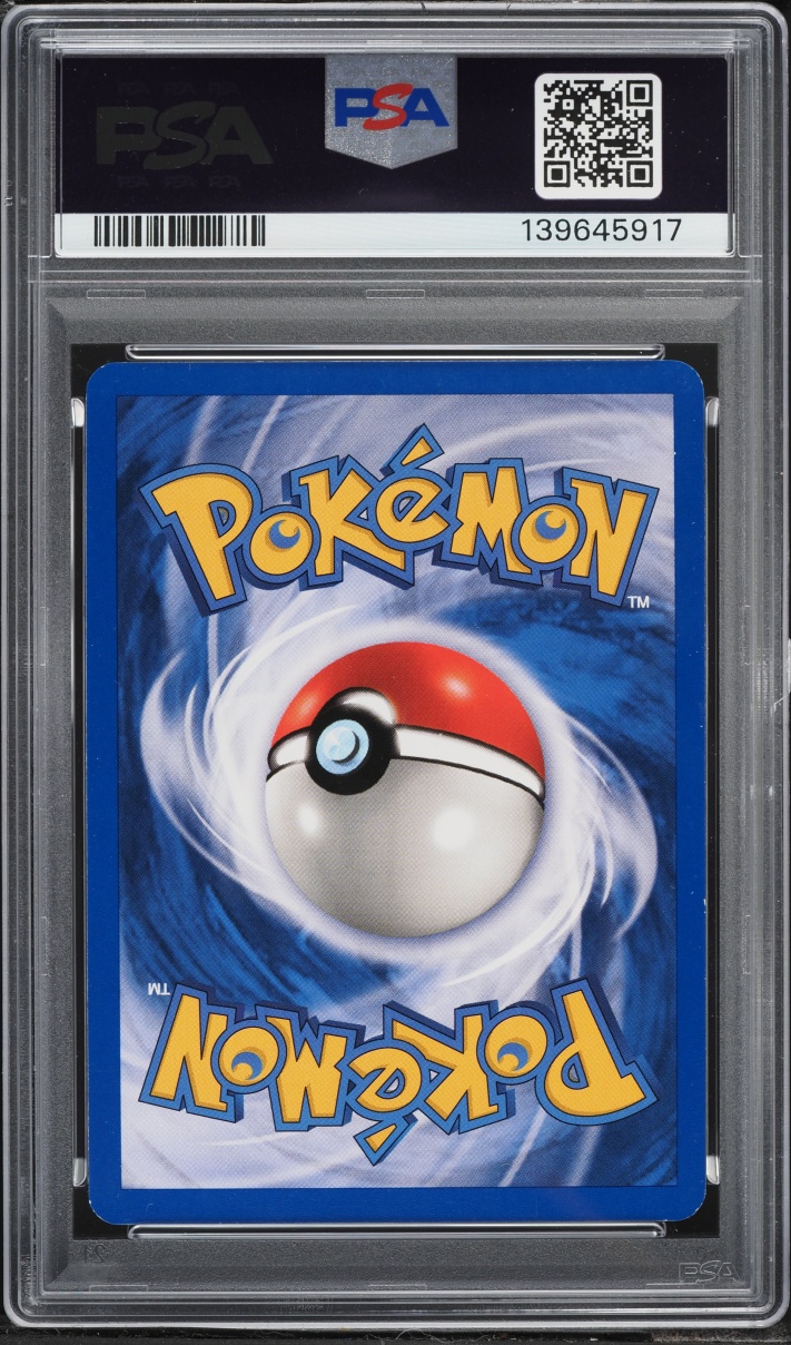 2000 Pokemon Base Set 2 Holo Scyther #17 PSA 8 NM-MT