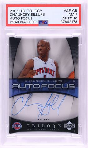 2006-07 UD Black Autograph Dual #JH LeBron James Dwight Howard