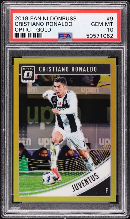 2018 Panini Prizm World Cup Cristiano Ronaldo #154 PSA 10 GEM MINT