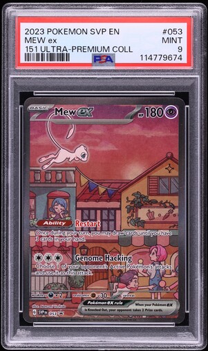 2023 Pokemon Japanese SV 151 Special Art Rare Mew Ex #205 PSA 10