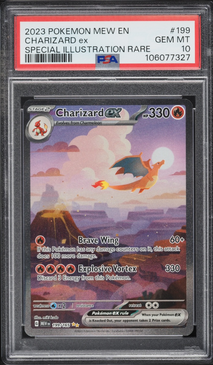 2023 Pokemon Scarlet & Violet 151 SIR Charizard ex #199 PSA 10 GEM MINT