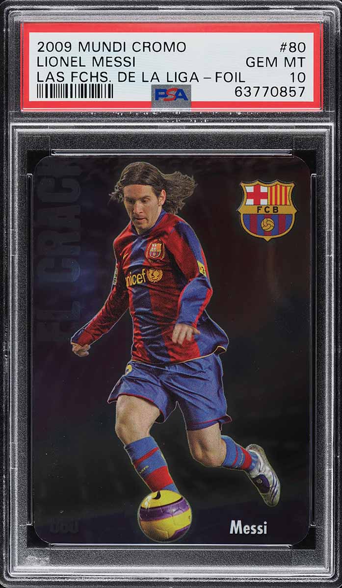 2007 Mundi Cromo Las Fichas De La Liga Vertical Lionel Messi