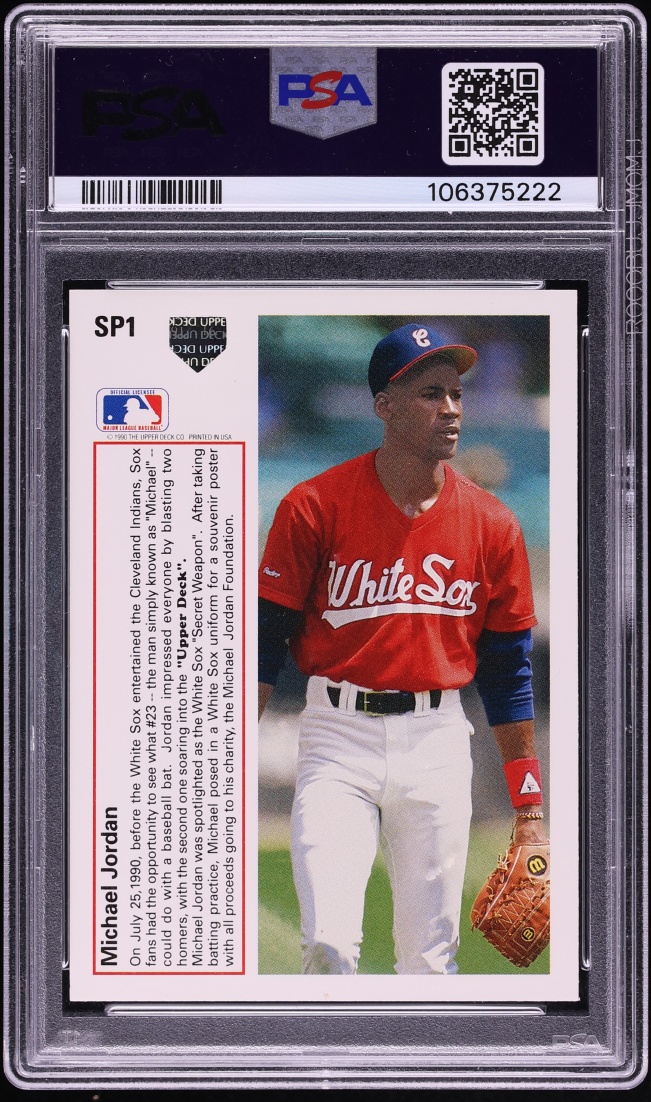 1991 Upper Deck Michael Jordan ROOKIE #SP1 PSA 9 MINT