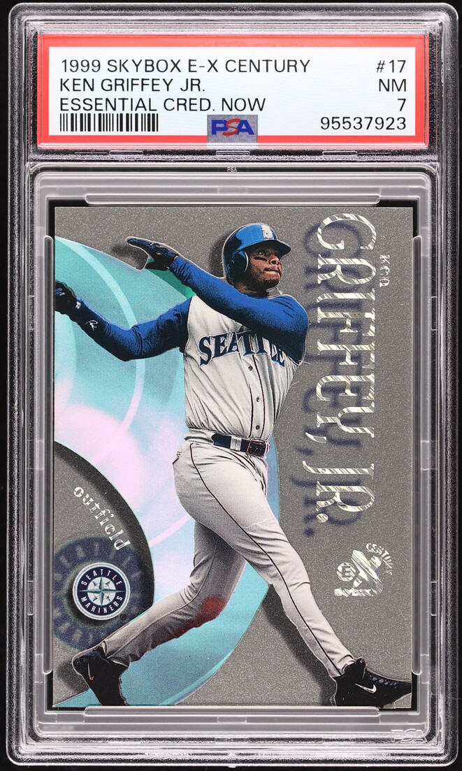 1999 Skybox E-X Century Essential Credentials Now Ken Griffey Jr