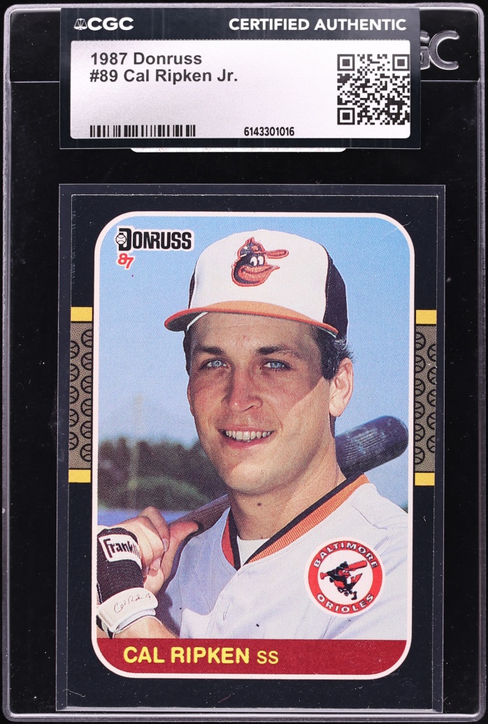 1987 Donruss Cal Ripken Jr. #89 CGC AUTH