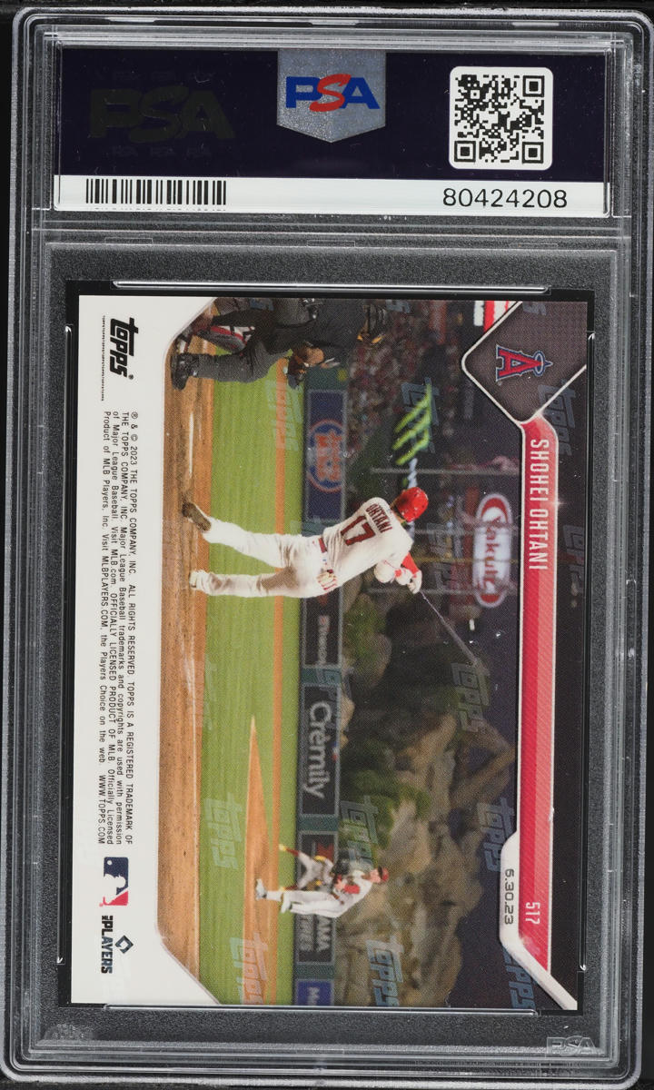 2023 Topps Now Shohei Ohtani #517 PSA 10 GEM MINT on